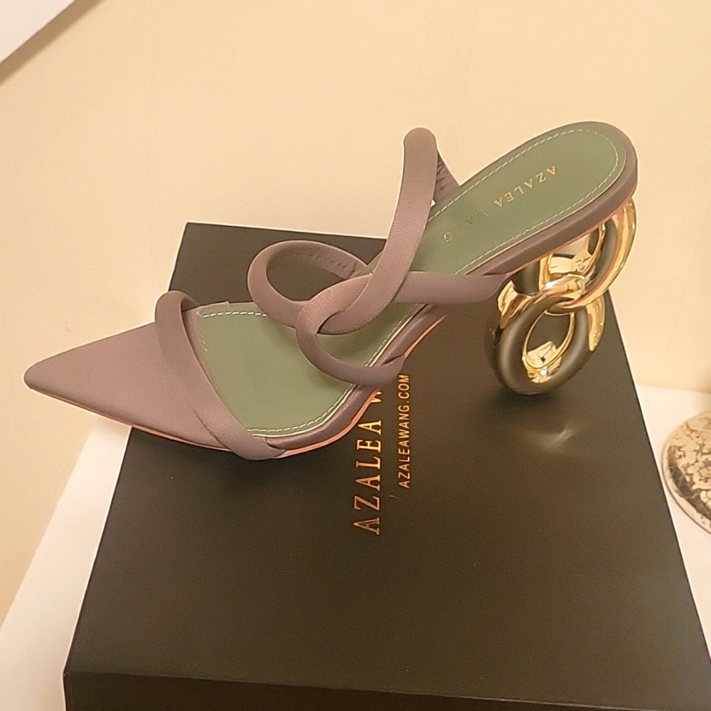 Women's Gold Chain Sandal